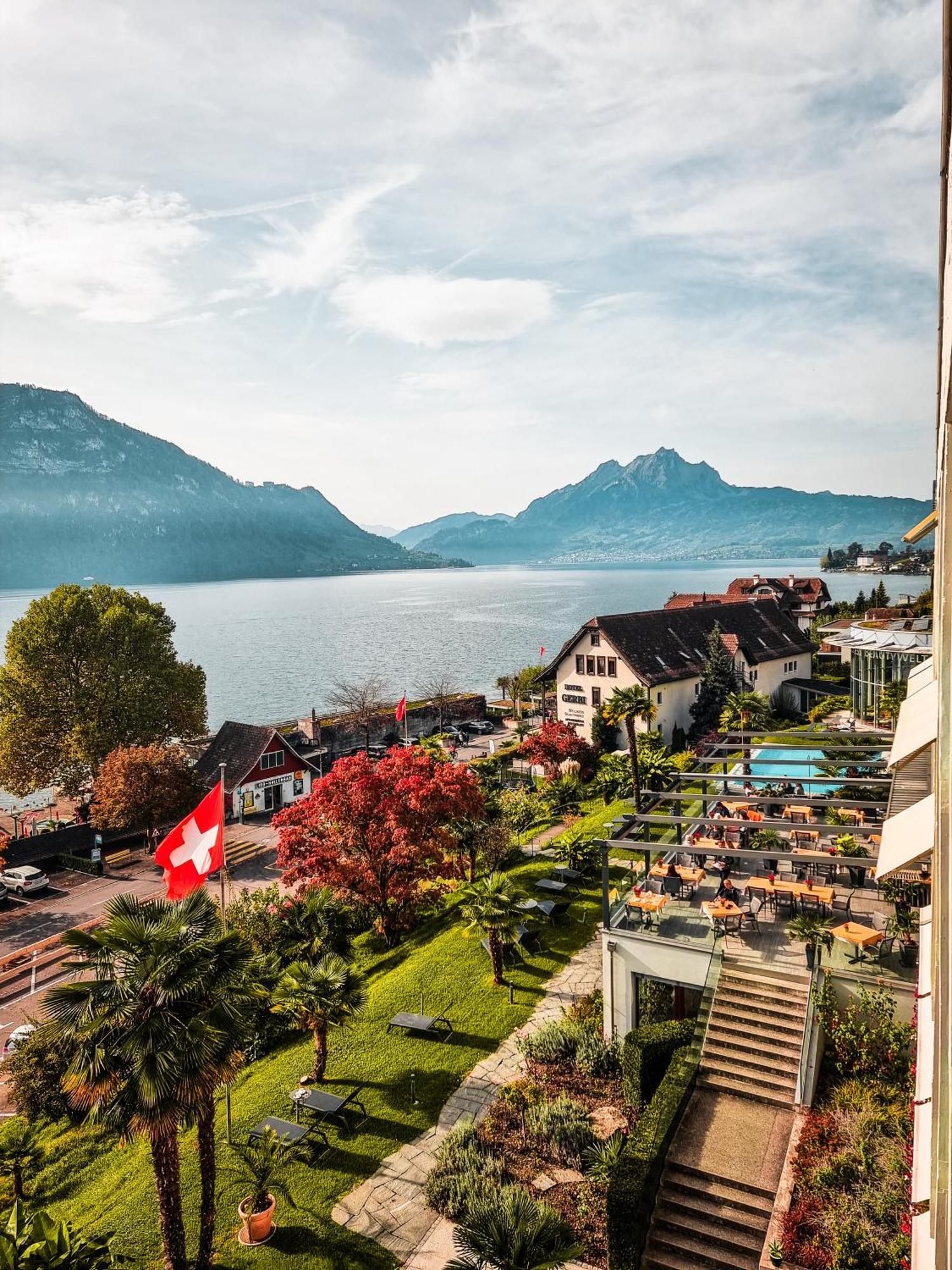 Hotel Alexander Weggis Eksteriør billede